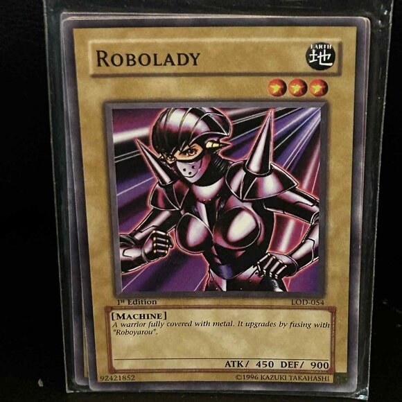 Robolady - LOD-054 - Common - 1st Edition Legacy of Darkness Yu-Gi-Oh! - Picture 1 of 1